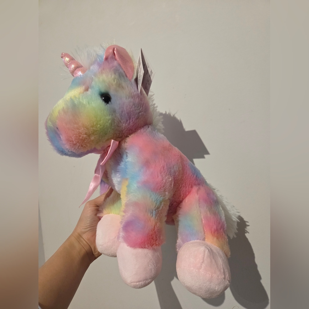 Colorful Plush Unicorn Toy